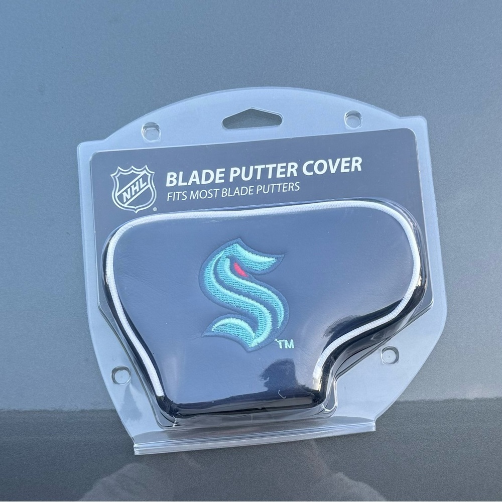 NWT Seattle Kraken golf putter cover